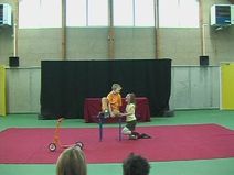 Atelier à l'école publique du Théhou en mai 2003